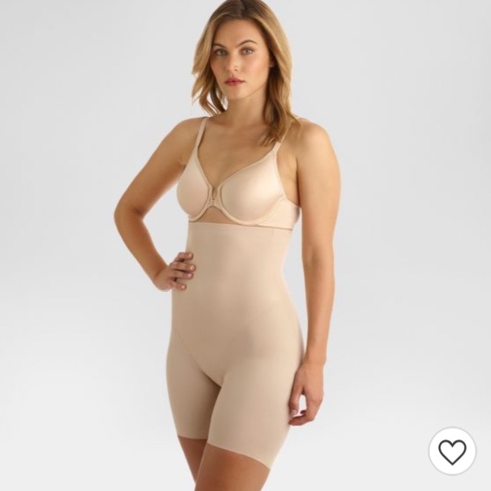 10. SlimShaper by Miracle Brands Tailored Back Magic Thigh Slimmer Shapewear